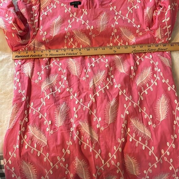 Talbots Graceful Garden Shift Dress Pink Size 14 - Picture 11 of 14